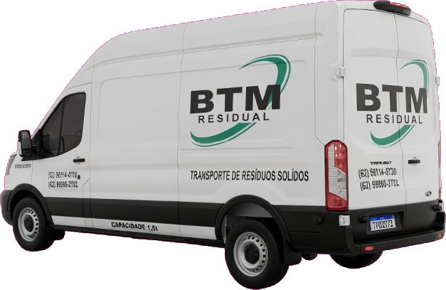 Van BTM Residual para coleta e transporte de resíduos sólidos